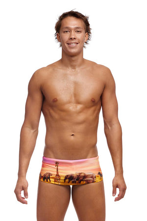 Funky Trunks Mens Sidewinder Trunks - Circle of Life