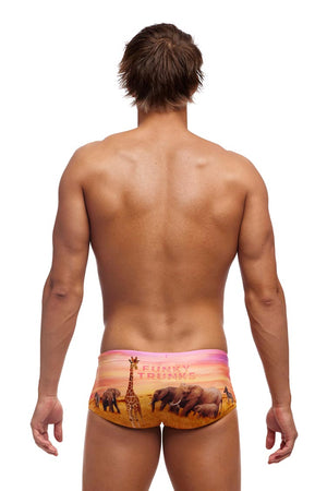 Funky Trunks Mens Sidewinder Trunks - Circle of Life