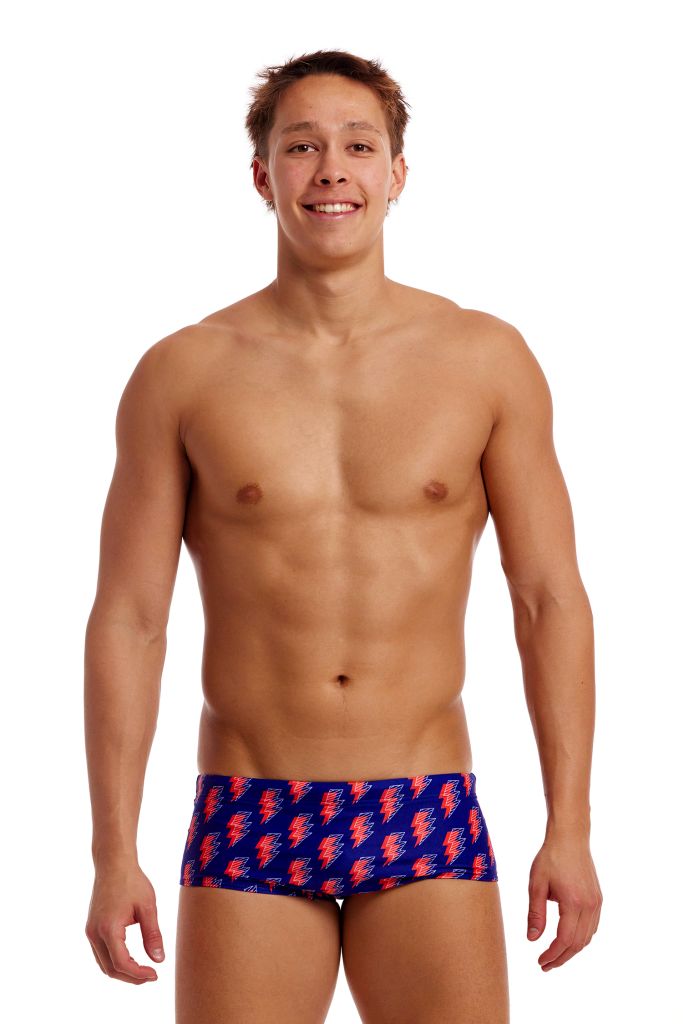 Funky Trunks Mens Sidewinder Trunks Flash