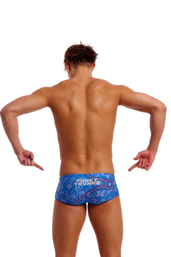 Funky Trunks Mens Sidewinder Trunks Sea Dreams