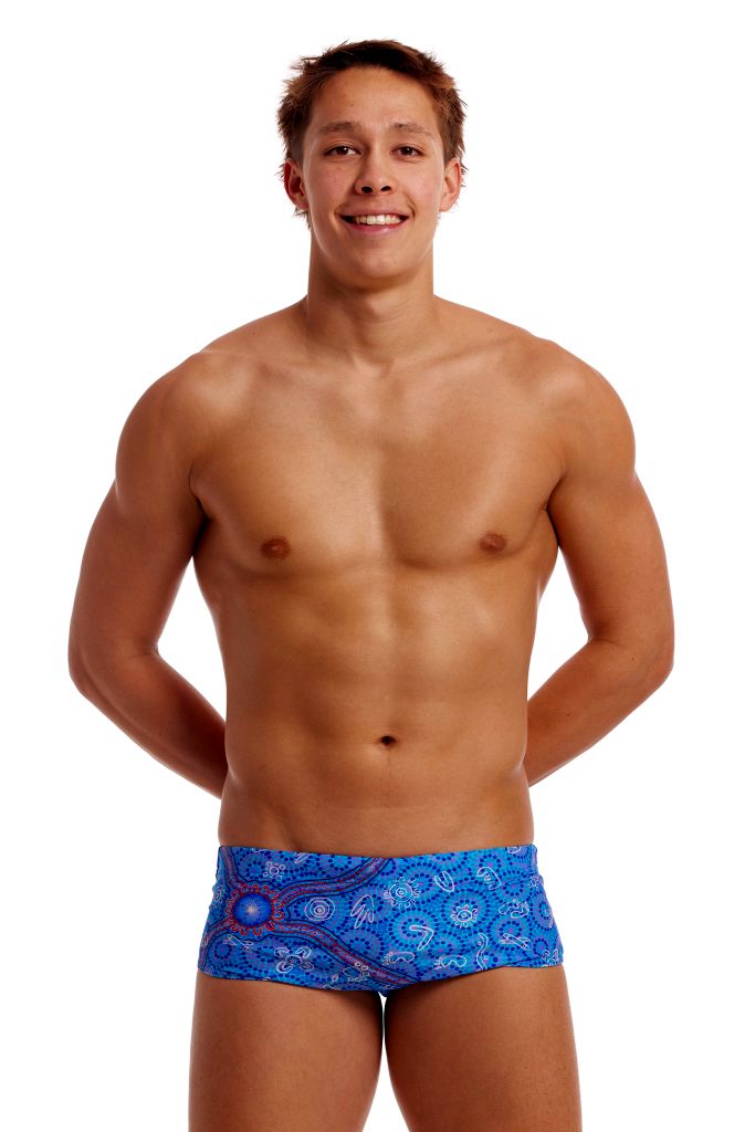 Funky Trunks Mens Sidewinder Trunks Sea Dreams
