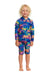 Funky Trunks Toddler Boys Zippy Rash Vest - Palm A Lot