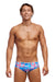 Funky Trunks Mens Classic Brief - Bundjalung Blue