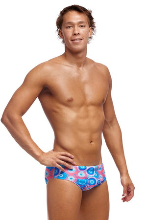 Funky Trunks Mens Classic Brief - Bundjalung Blue