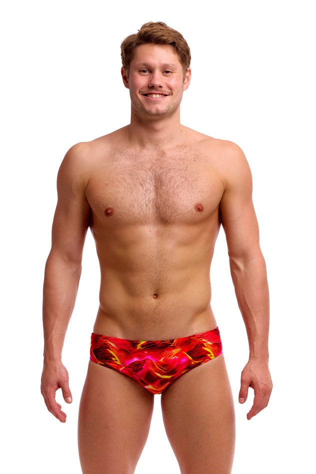 Funky Trunks Mens Classic Brief - Saucy Sonar