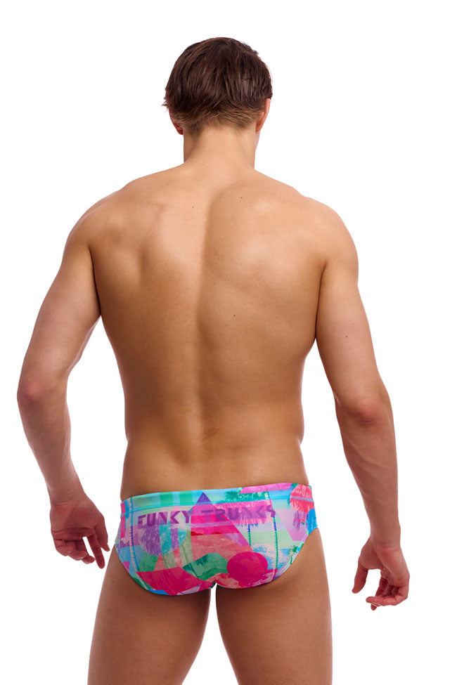 Funky Trunks Mens Classic Brief - Snap That