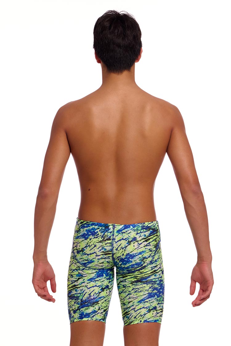 Funky Trunks Boys Fast Training Jammers - Scaled Back