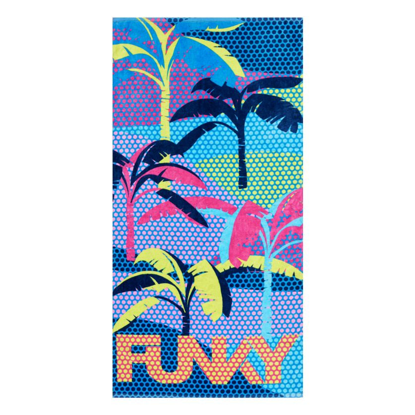 Funky Cotton Towel - Palm A Lot