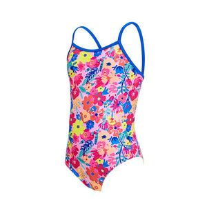 Zoggs Girls Yaroomba Floral One Piece - Frida