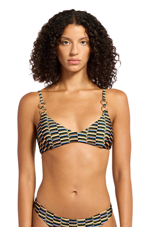 Jets Bralette Top - Urban Geo