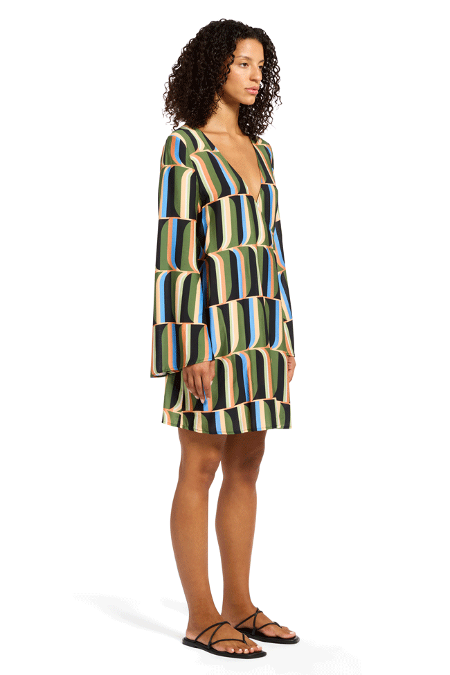 Jets Mini Kaftan - Urban Geo