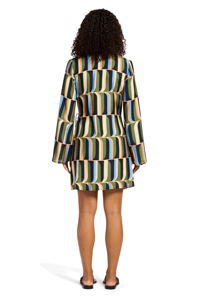 Jets Mini Kaftan - Urban Geo