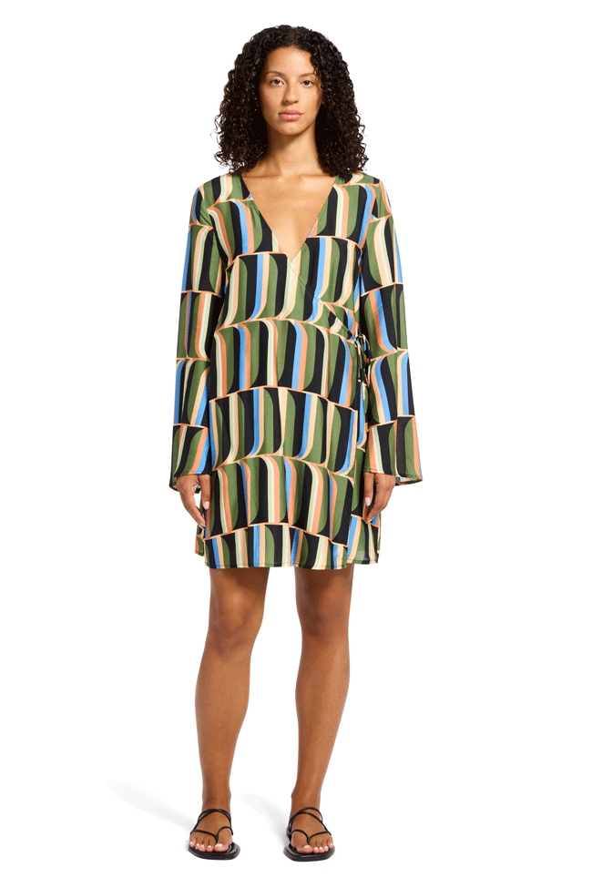 Jets Mini Kaftan - Urban Geo