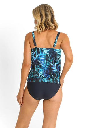 Jantzen Bandeau Blouson Singlet - Rainforest