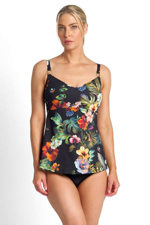 Jantzen DD/E Swing Singlet - Hibiscus