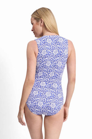 Jantzen Active Zip Front One Piece - Destiny