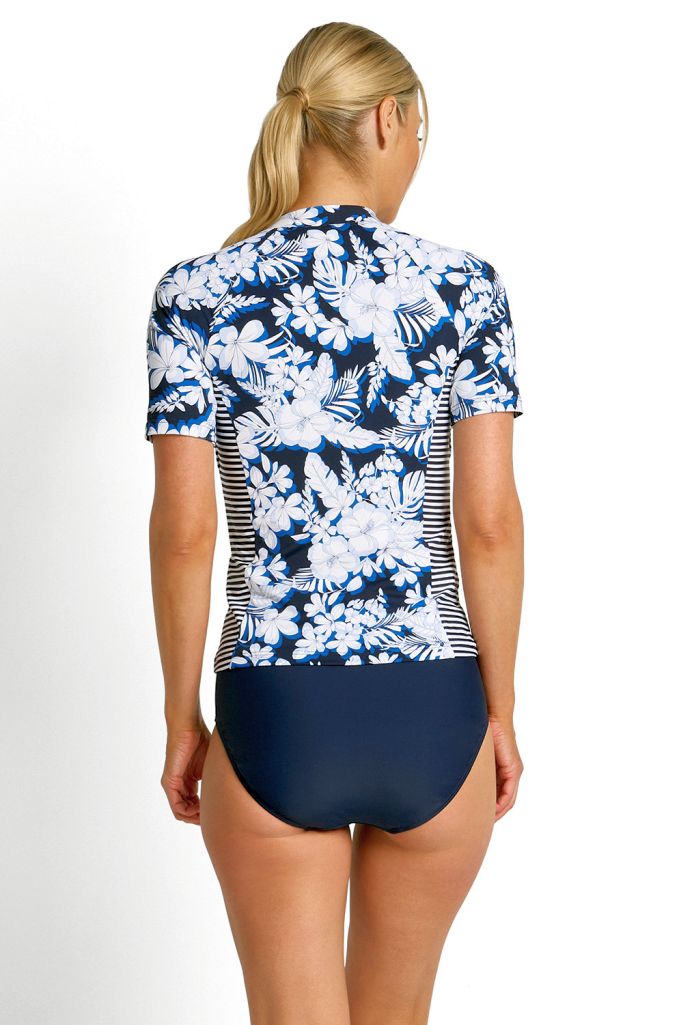 Jantzen Short Sleeve Mastectomy Rashie - Anchor