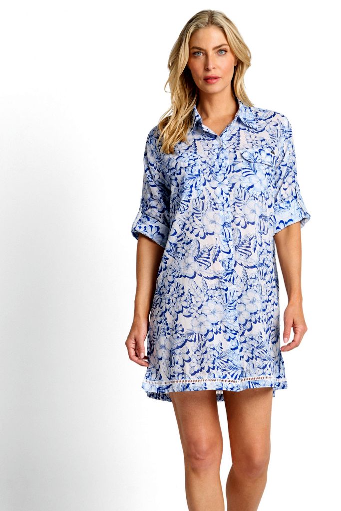 Jantzen Ladder Button Shirt - Anchor