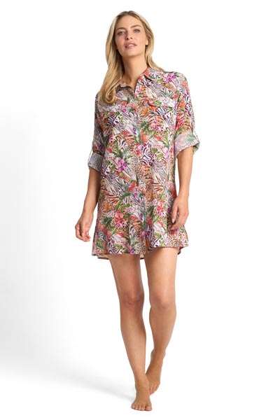 Jantzen Button Through Shirt - Lilymaze