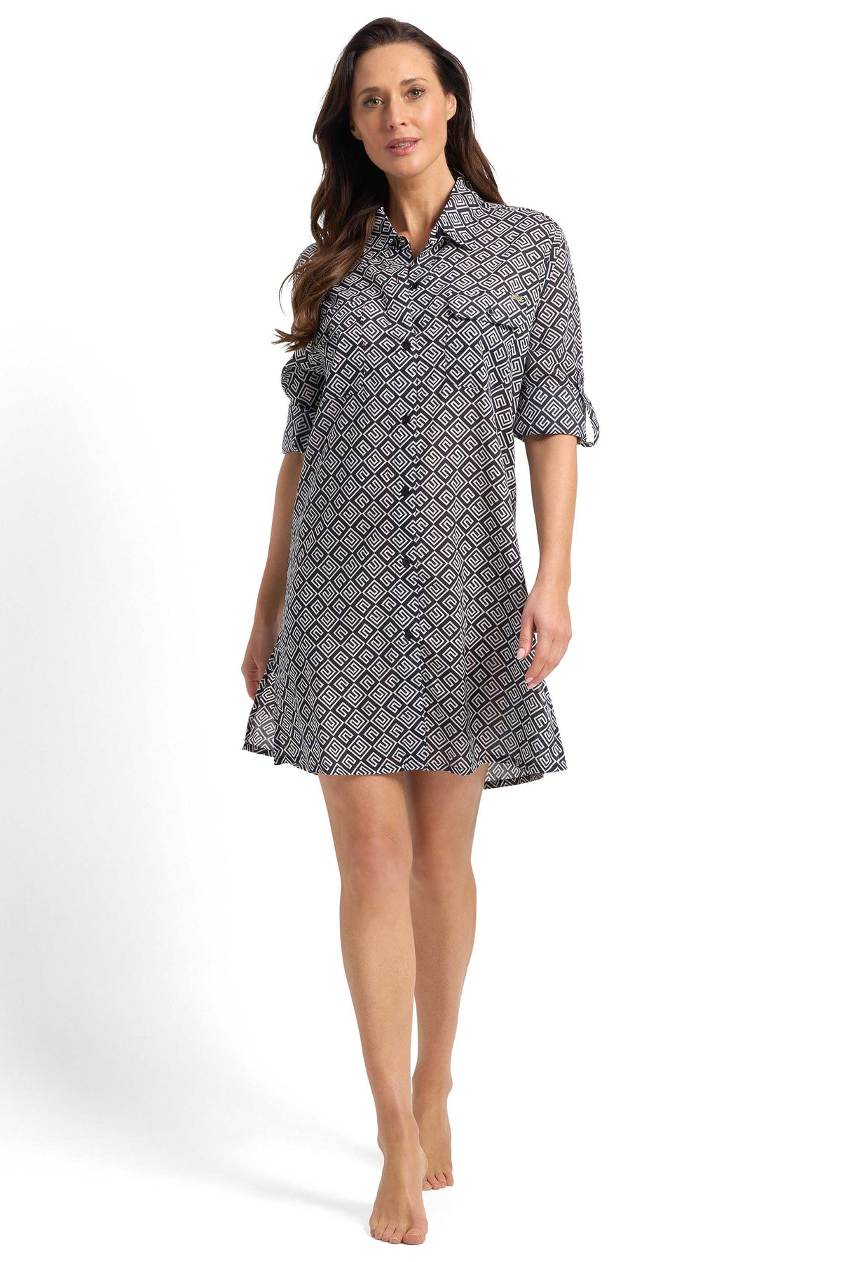 Jantzen Button Through Shirt - Geneva