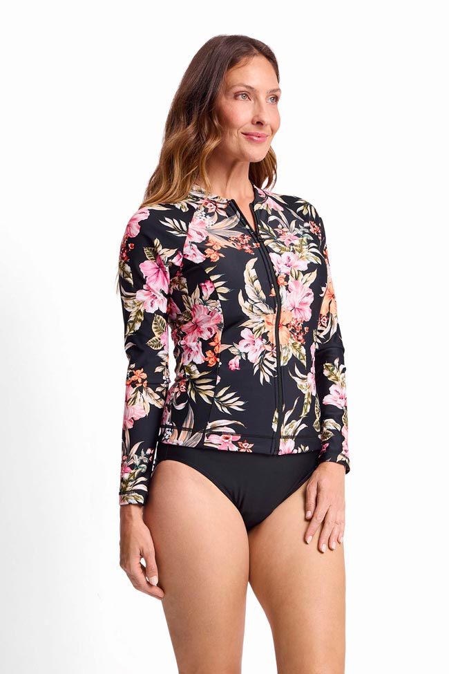 Jantzen Long Sleeve Mastectomy Rashie - Select S26