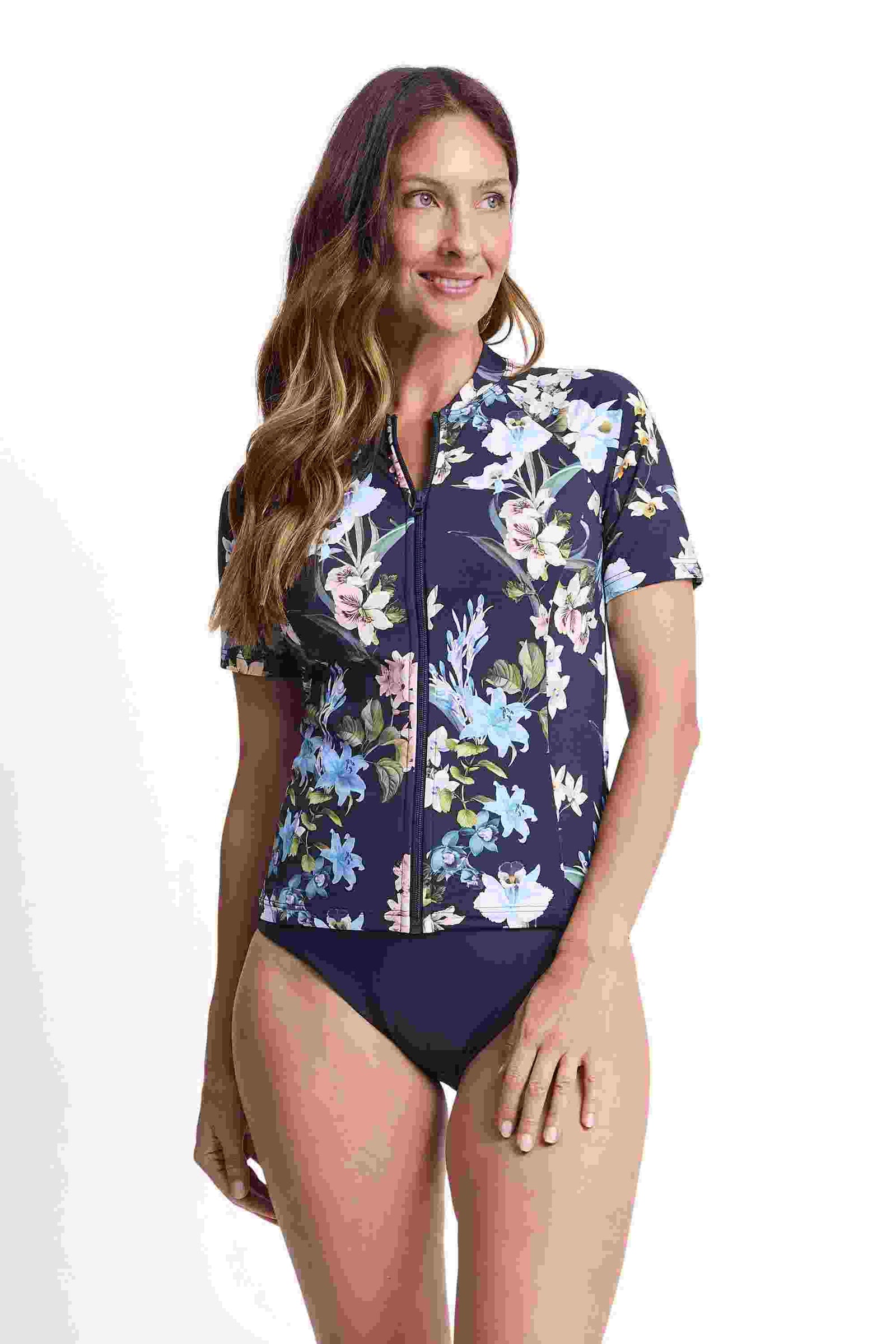 Jantzen Short Sleeve Mastectomy Rashie - Aster
