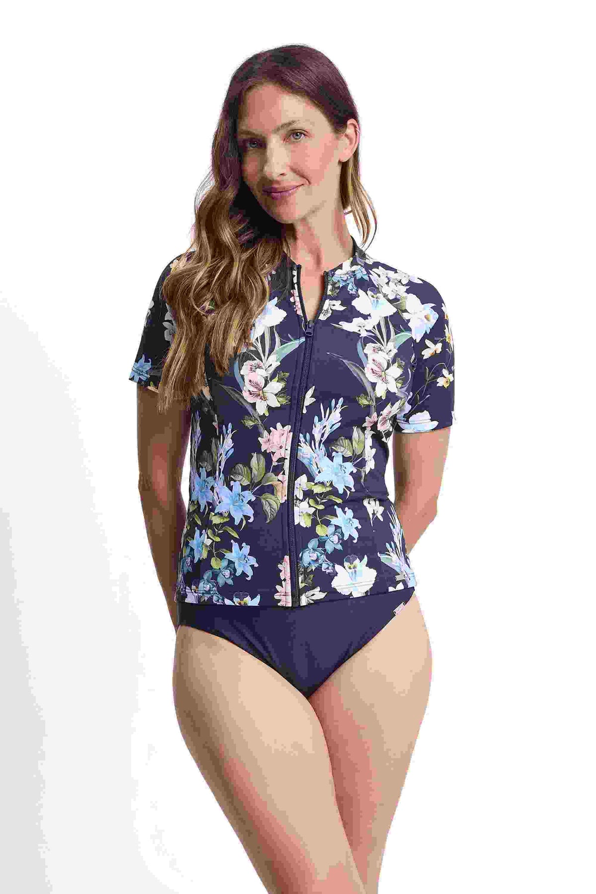 Jantzen Short Sleeve Mastectomy Rashie - Aster
