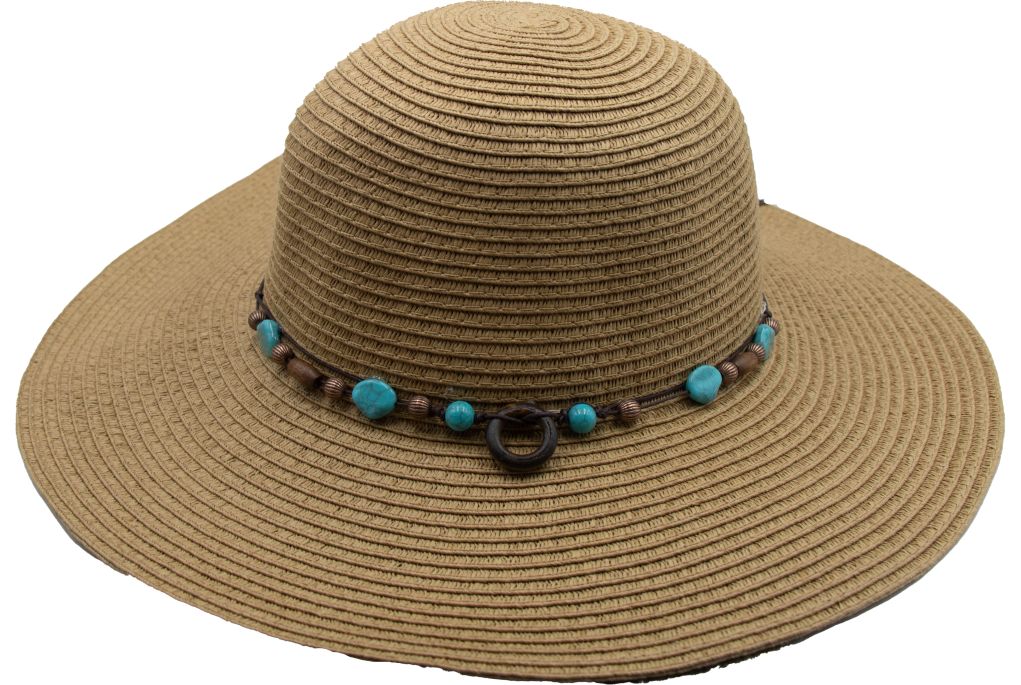 Kato Design Mid Brim Hat with Beads