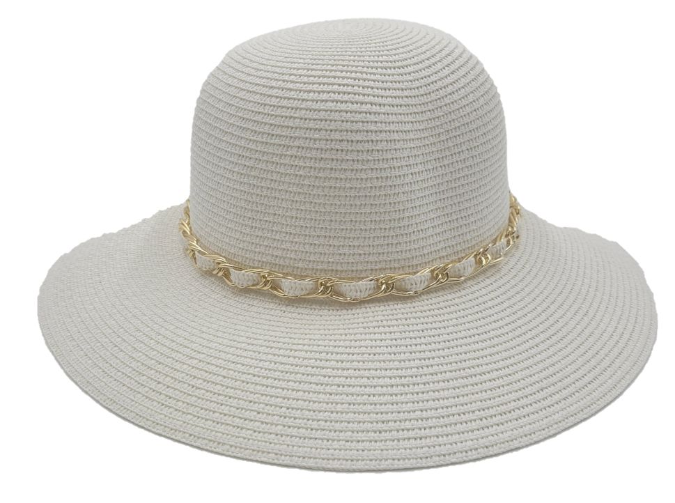 Kato Design Mid Brim Hat with Chain