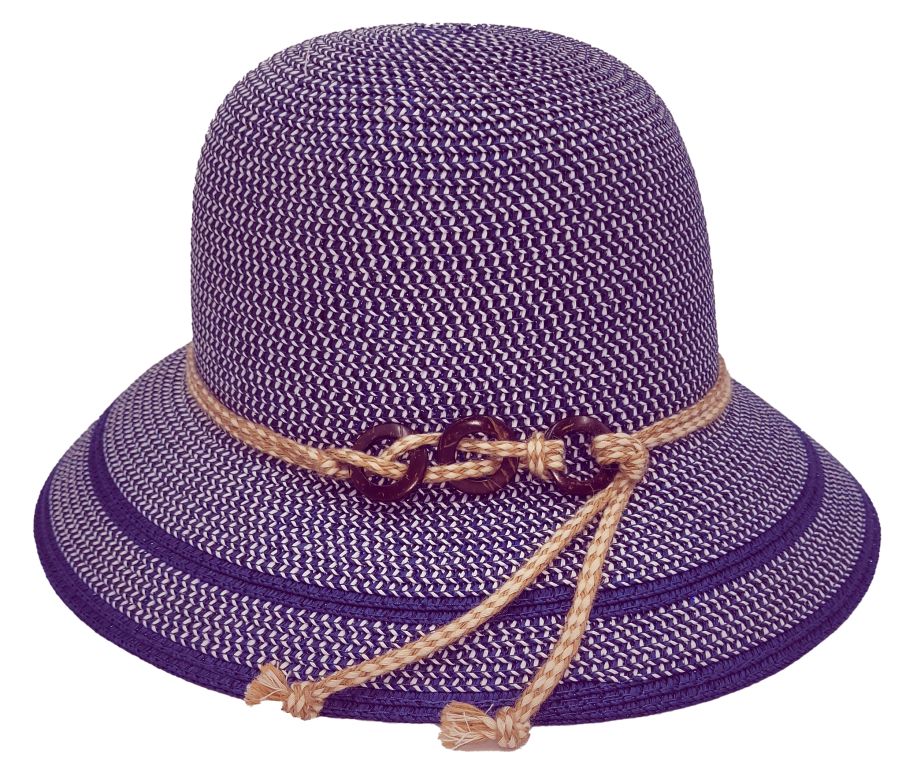 Kato Design Two Tone Bucket Hat with Rope