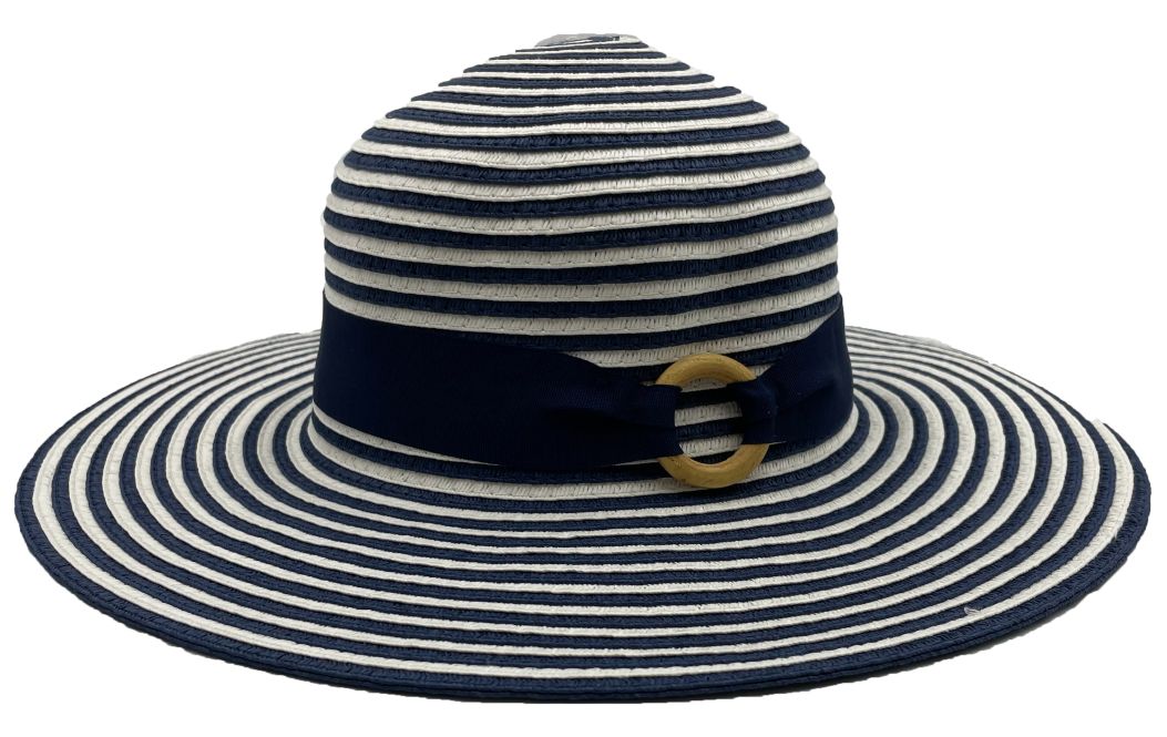 Kato Design Wide Brim Stripe Hat