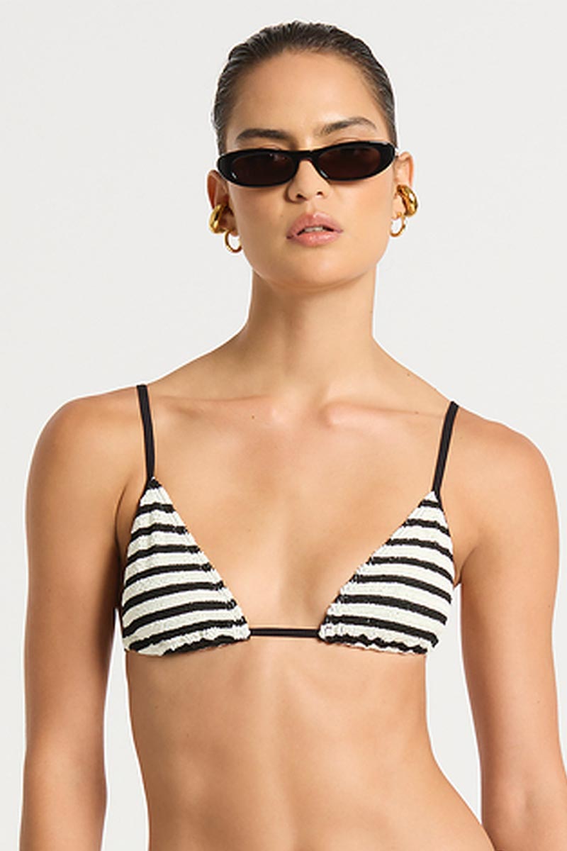 Bond-eye Luana Tri - Black Dot Stripe