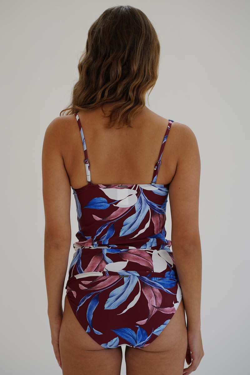 Moontide Twist Tankini - Botanica