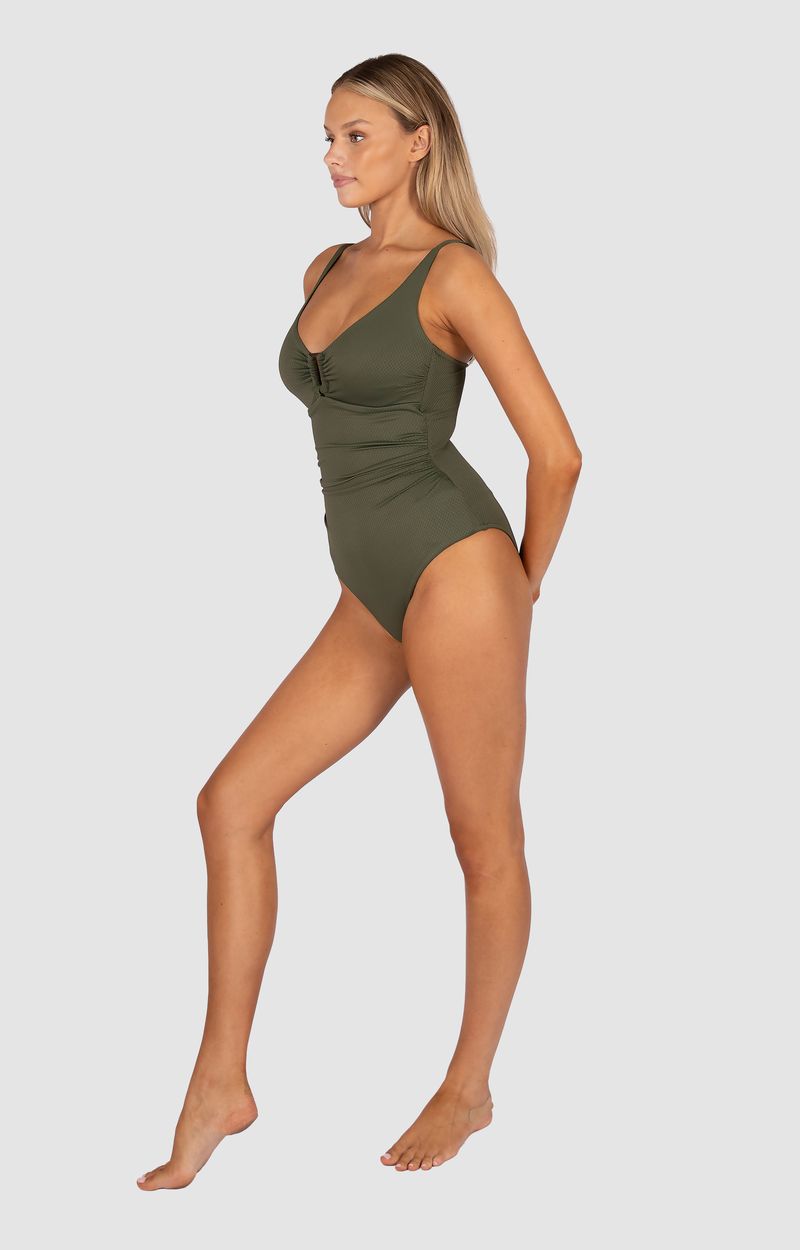 Baku D-E Cup Ring Front One Piece - Rococco