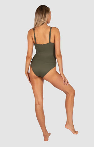 Baku D-E Cup Ring Front One Piece - Rococco