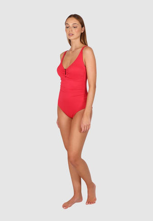 Baku D-E Cup Ring Front One Piece - Rococco