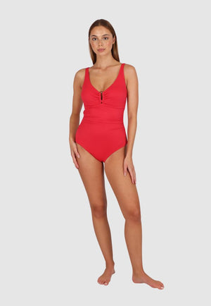 Baku D-E Cup Ring Front One Piece - Rococco