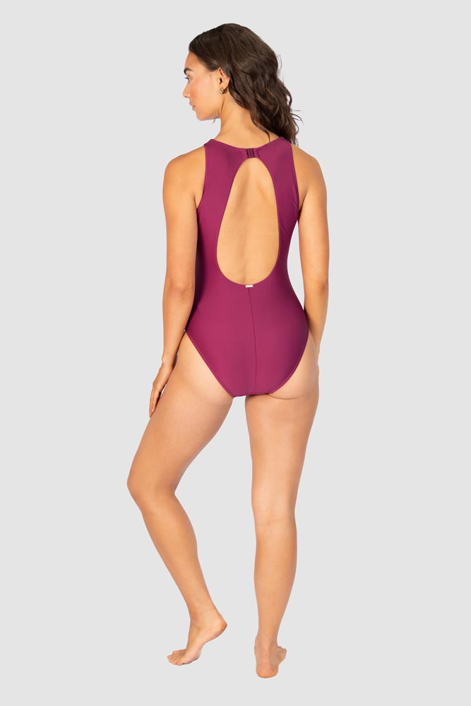 Baku High Neck One Piece - Rococco