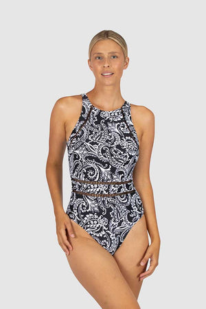 Baku High Neck One Piece - Santa Cruz