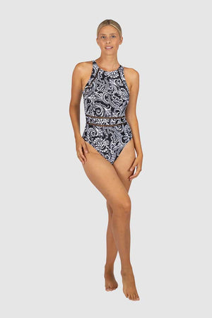 Baku High Neck One Piece - Santa Cruz