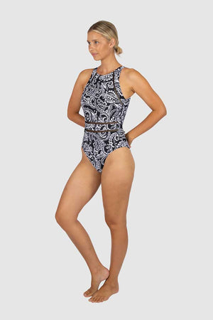 Baku High Neck One Piece - Santa Cruz