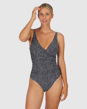 Baku D-E Wrap One Piece - Picnic Point