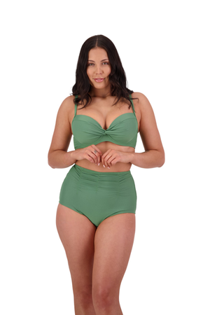 Moontide DD-F Cup Underwire Cross Front Top - Contours