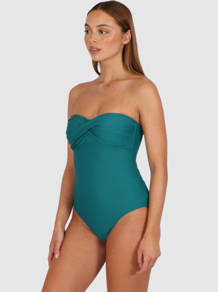 Baku Twist Bandeau One Piece - Rococco