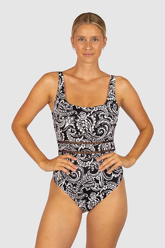 Baku D-E Underwire One Piece - Santa Cruz