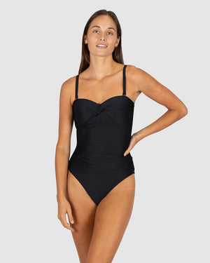 Baku Twist Bandeau One Piece - Rococco