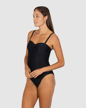 Baku Twist Bandeau One Piece - Rococco