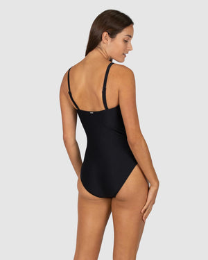 Baku Twist Bandeau One Piece - Rococco