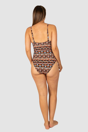 Baku Square One Piece - Morocco