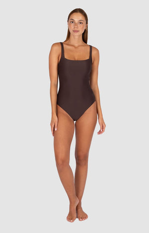 Baku Square Neck One Piece - Rococco